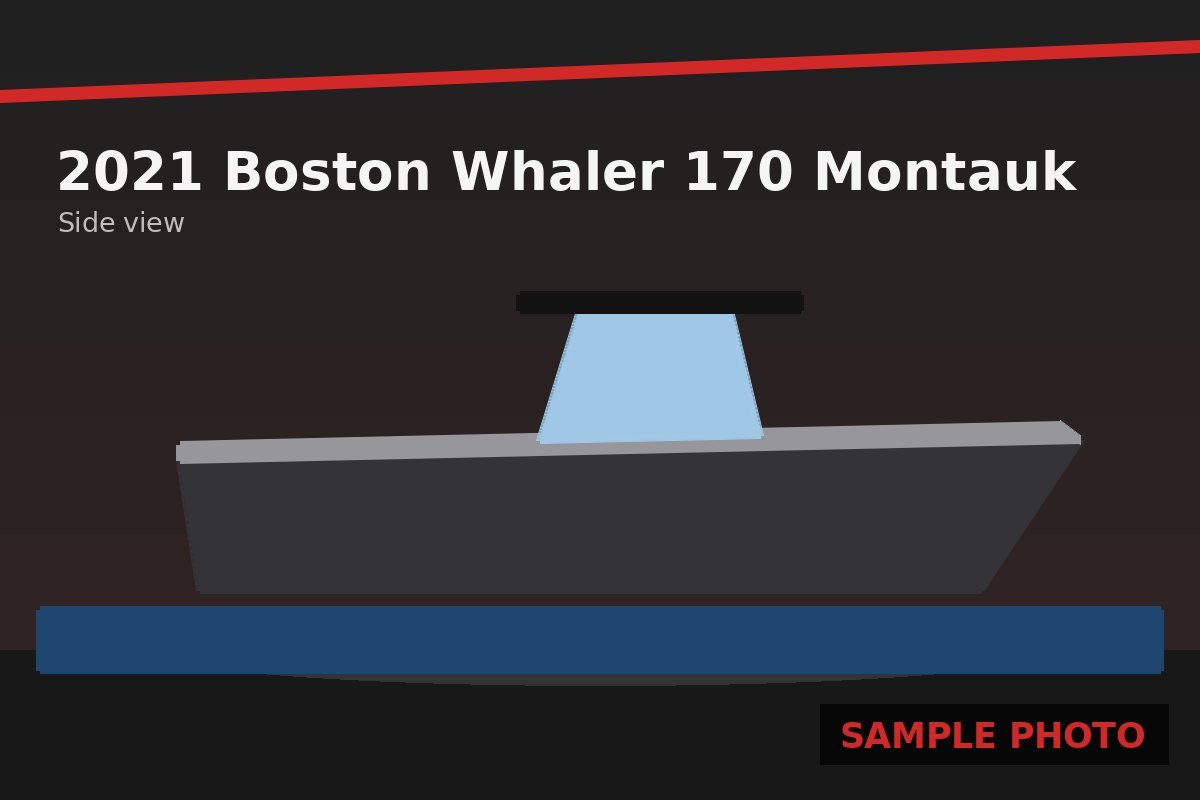 Sample photo: 2021 Boston Whaler 170 Montauk