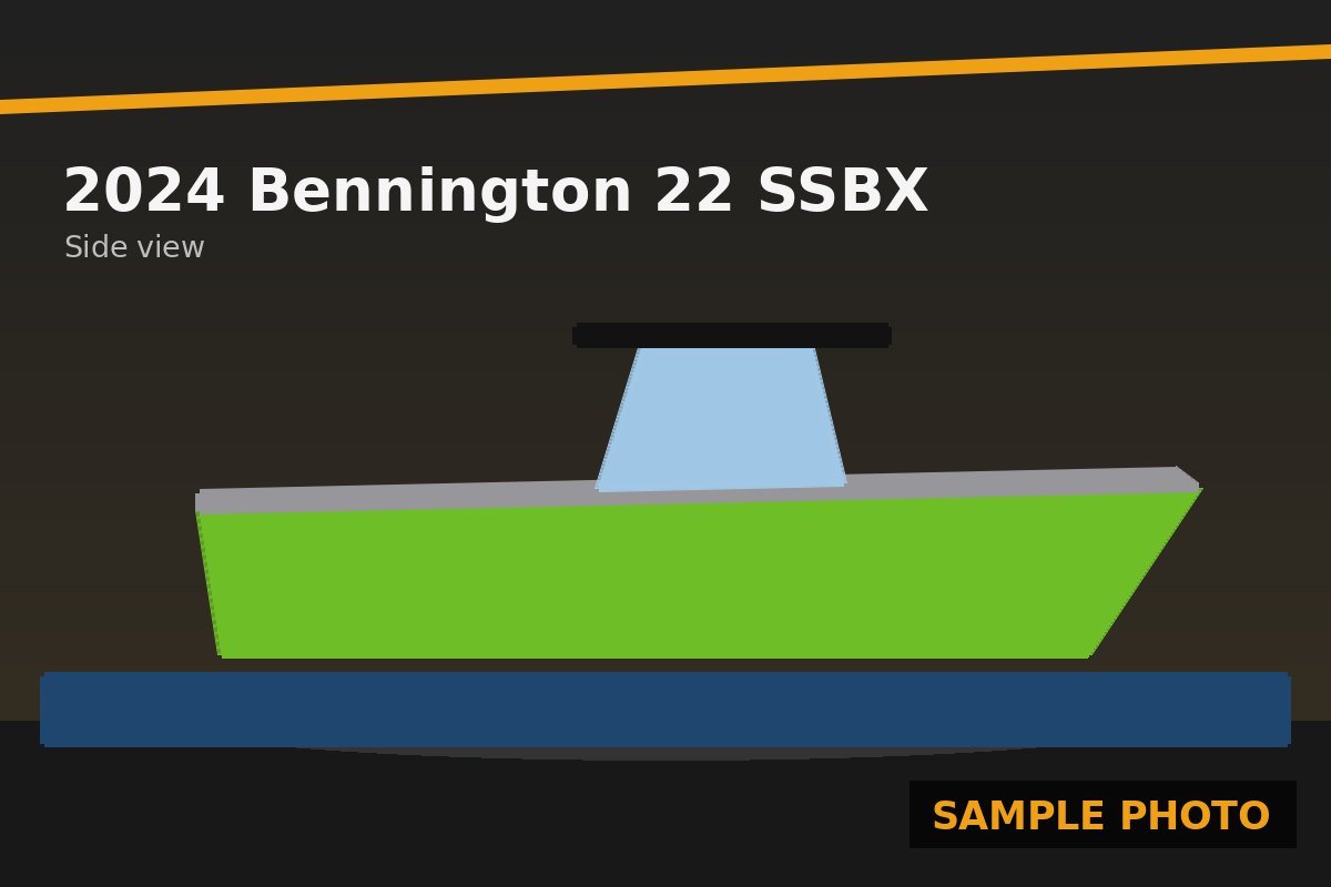 Sample photo: 2024 Bennington 22 SSBX
