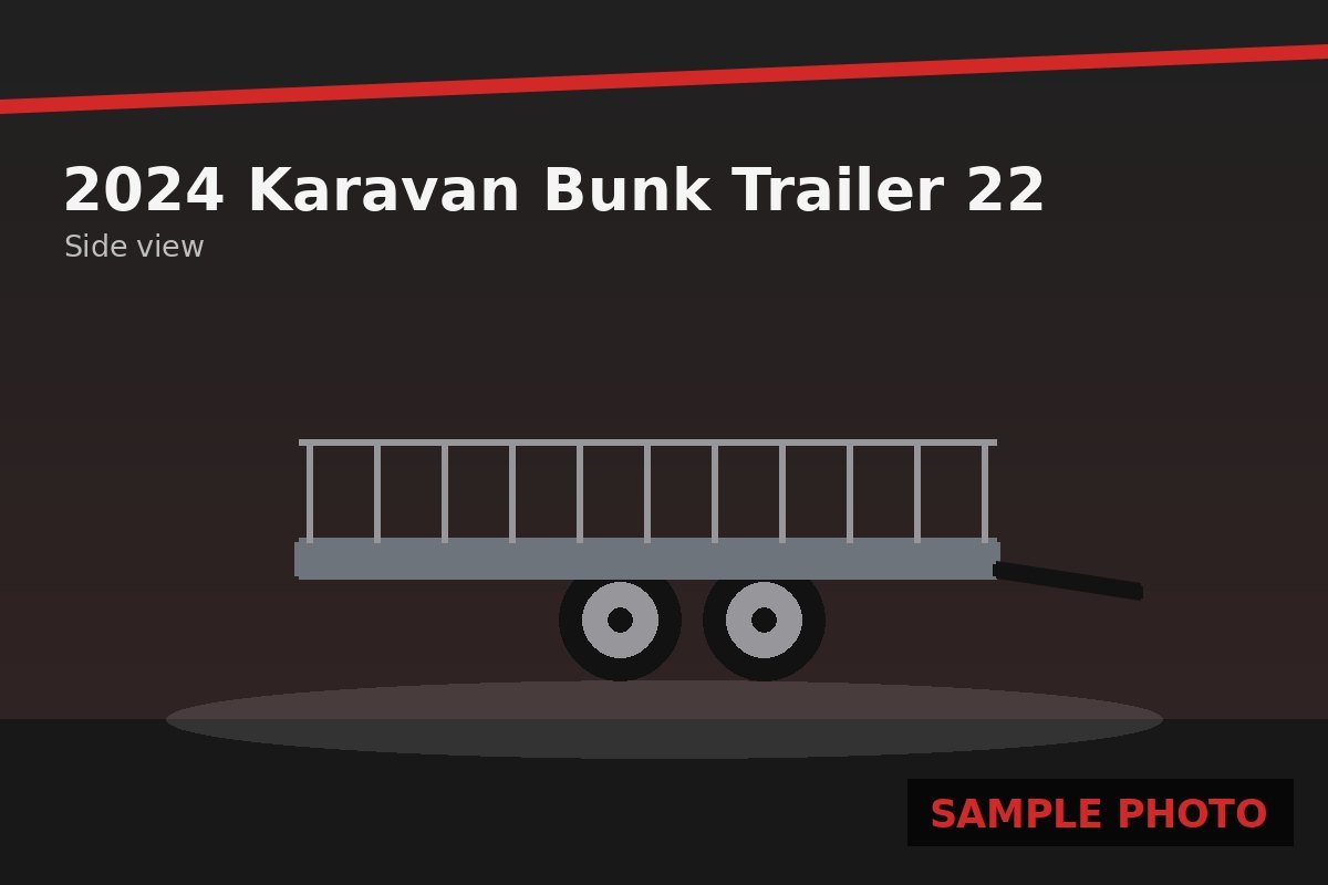 Sample photo: 2024 Karavan Bunk Trailer 22