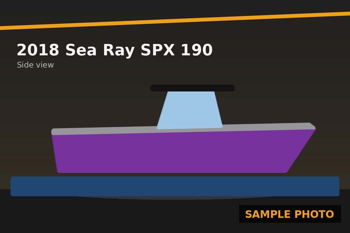 Sample photo: 2018 Sea Ray SPX 190